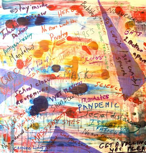 Covid-Hell-Mixed-media-on-canvas.-24x24