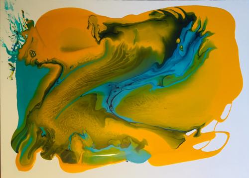 Windswept 24 x 18 acrylic on canvas