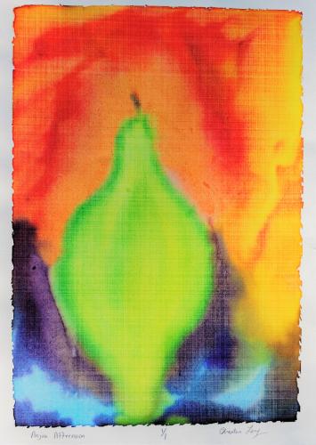 Anjou Afternoon silkscreen monoprint