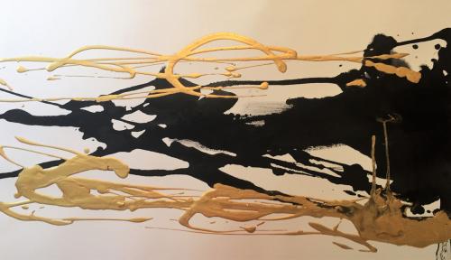 Rift Valley acrylic on watercolour paper 16 x 27