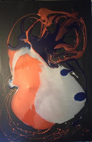 You are fearfully and wonderfully made 3 x 2 feet acrylic on canvas