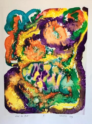 What the Duck silkscreen print 14 x 22