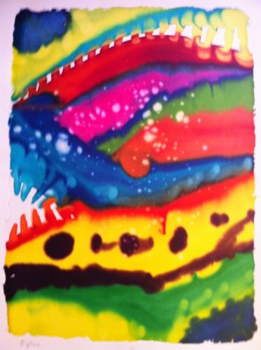 Sunday afternoon drive silkscreen print